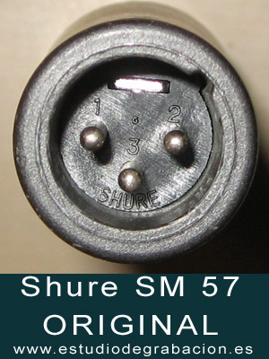 Shure SM57 falso vs original
